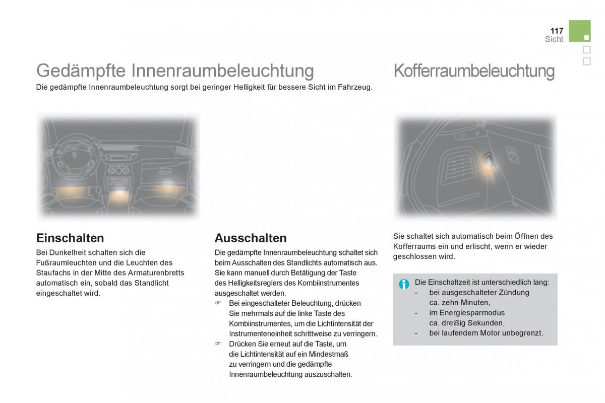 Citroen DS3 owners manual Handbuch / page 119