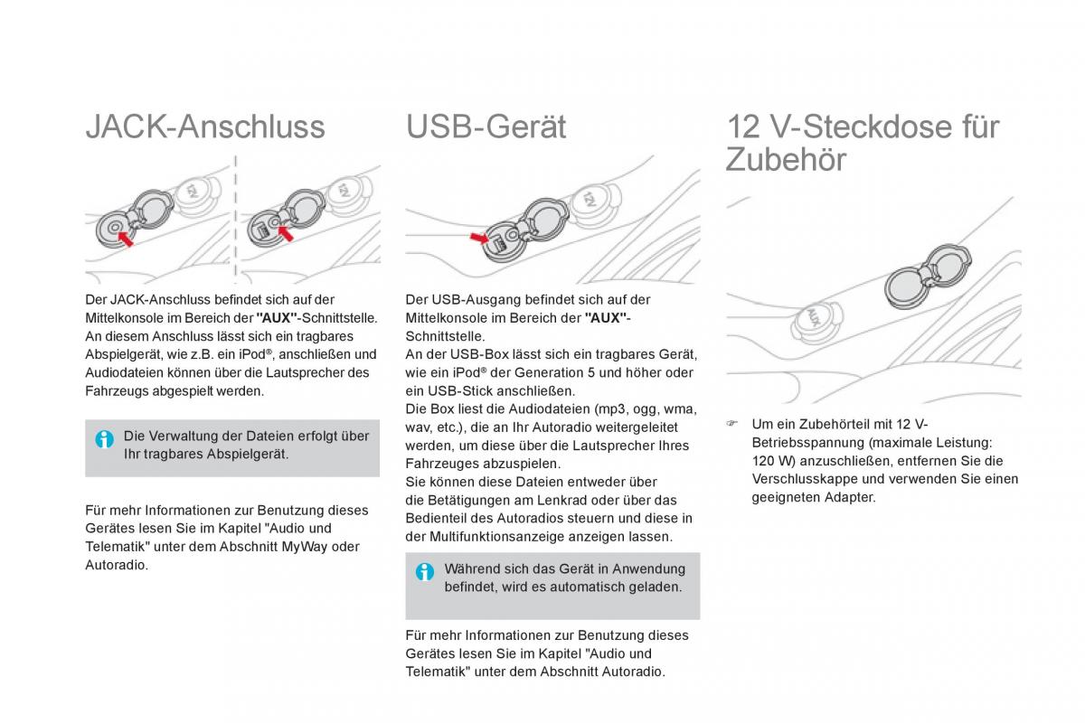 Citroen DS3 owners manual Handbuch / page 124