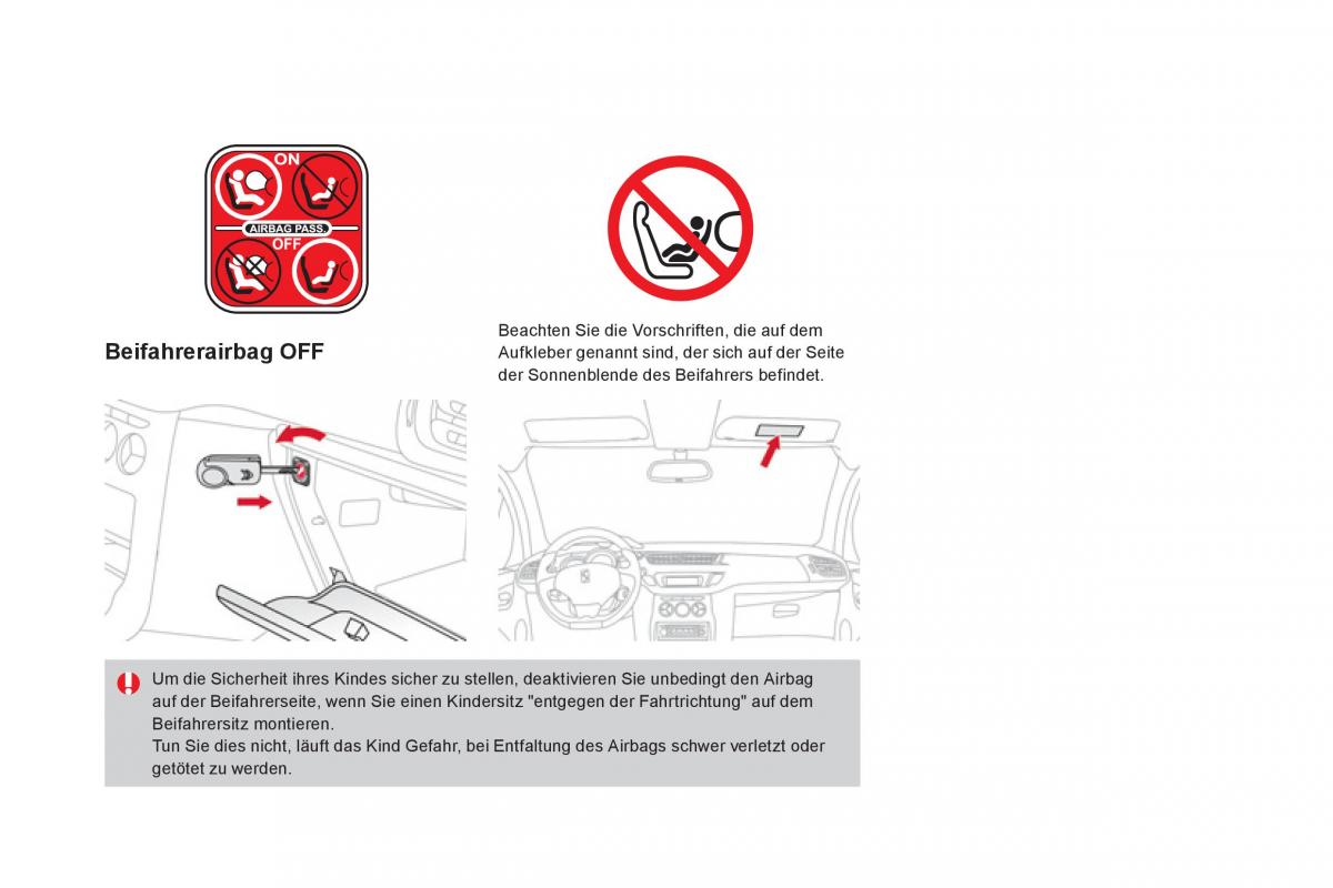 Citroen DS3 owners manual Handbuch / page 132