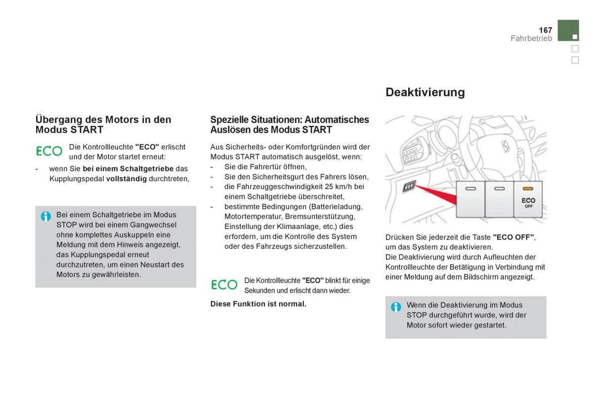 Citroen DS3 owners manual Handbuch / page 169