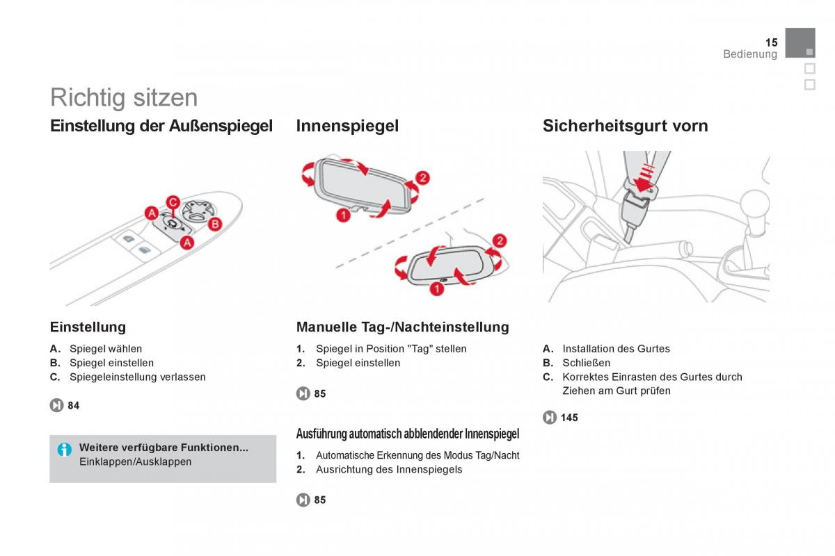 Citroen DS3 owners manual Handbuch / page 17