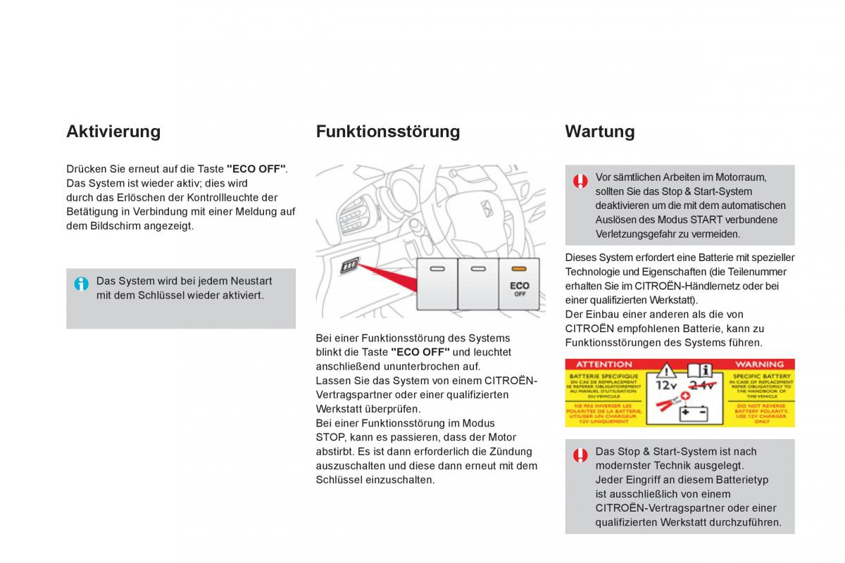 Citroen DS3 owners manual Handbuch / page 170