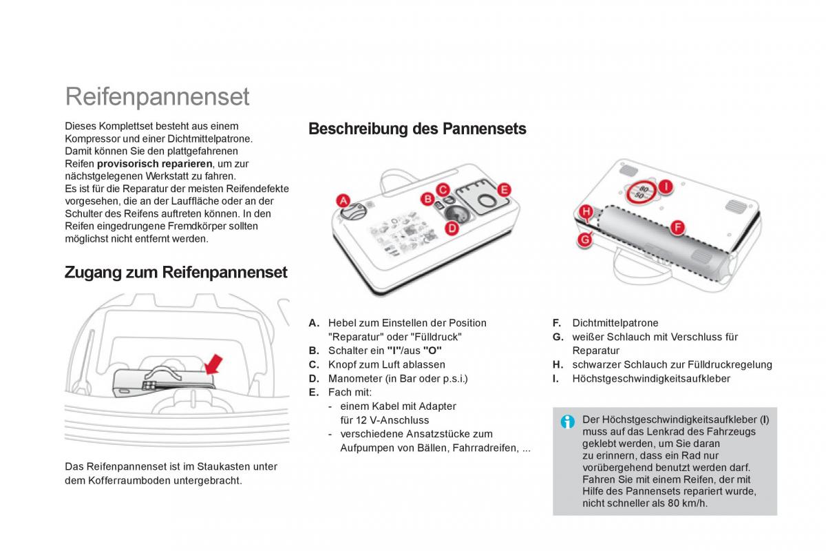 Citroen DS3 owners manual Handbuch / page 192