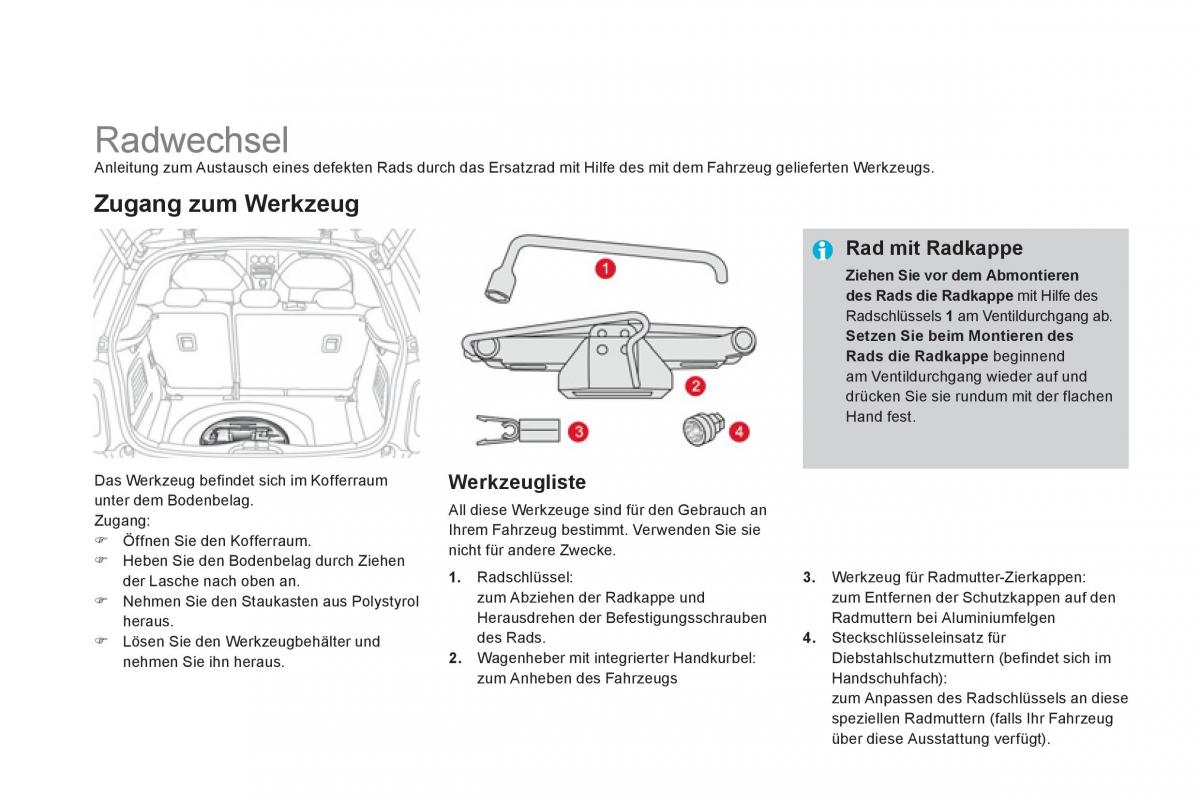 Citroen DS3 owners manual Handbuch / page 198