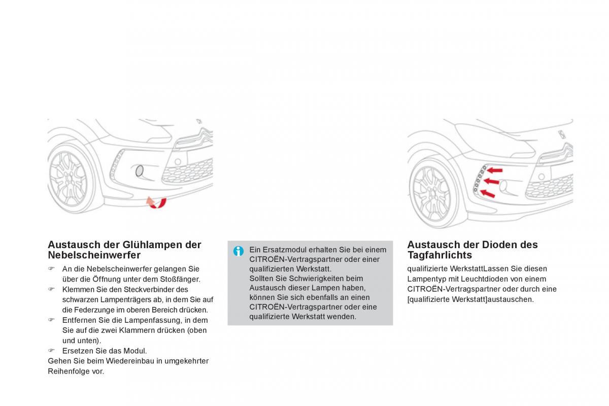 Citroen DS3 owners manual Handbuch / page 208