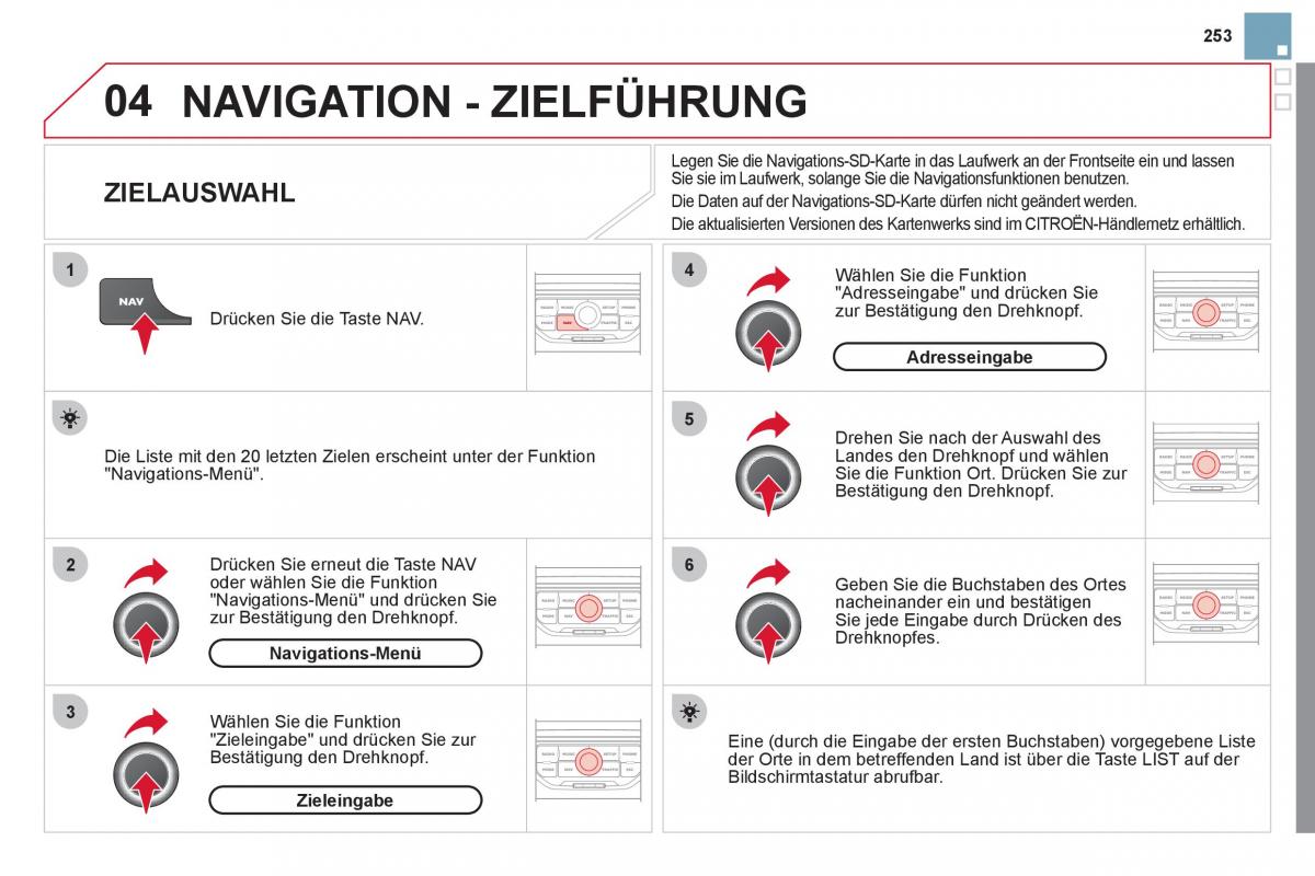 Citroen DS3 owners manual Handbuch / page 255