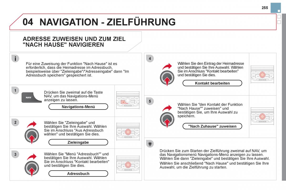 Citroen DS3 owners manual Handbuch / page 257