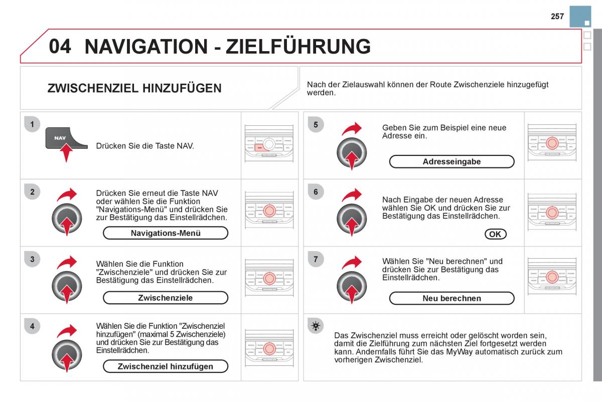 Citroen DS3 owners manual Handbuch / page 259