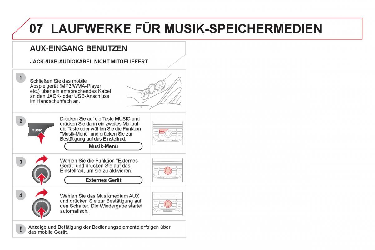 Citroen DS3 owners manual Handbuch / page 268