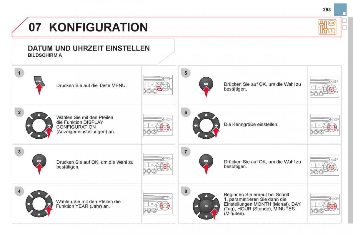 Citroen DS3 owners manual Handbuch / page 295