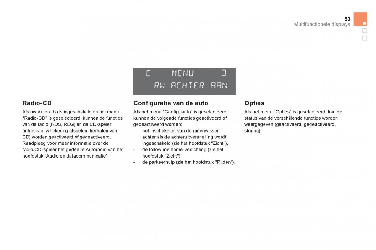 Citroen DS3 owners manual handleiding / page 55