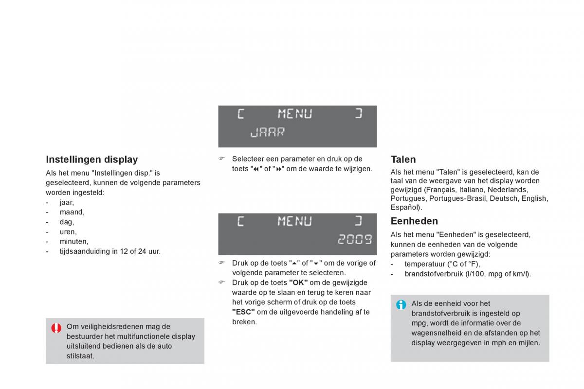 Citroen DS3 owners manual handleiding / page 56