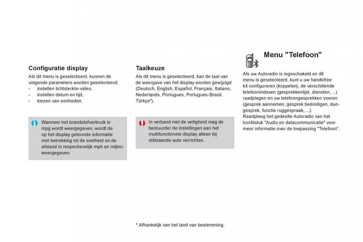 Citroen DS3 owners manual handleiding / page 60