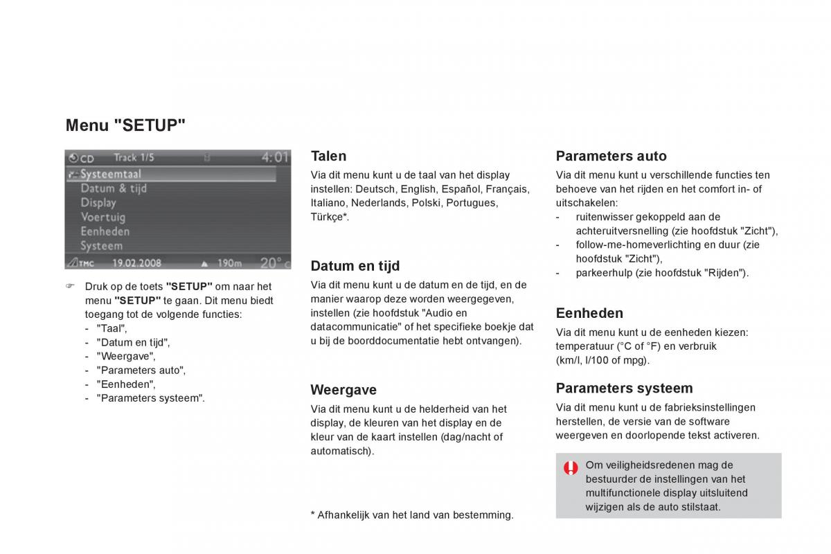 Citroen DS3 owners manual handleiding / page 62