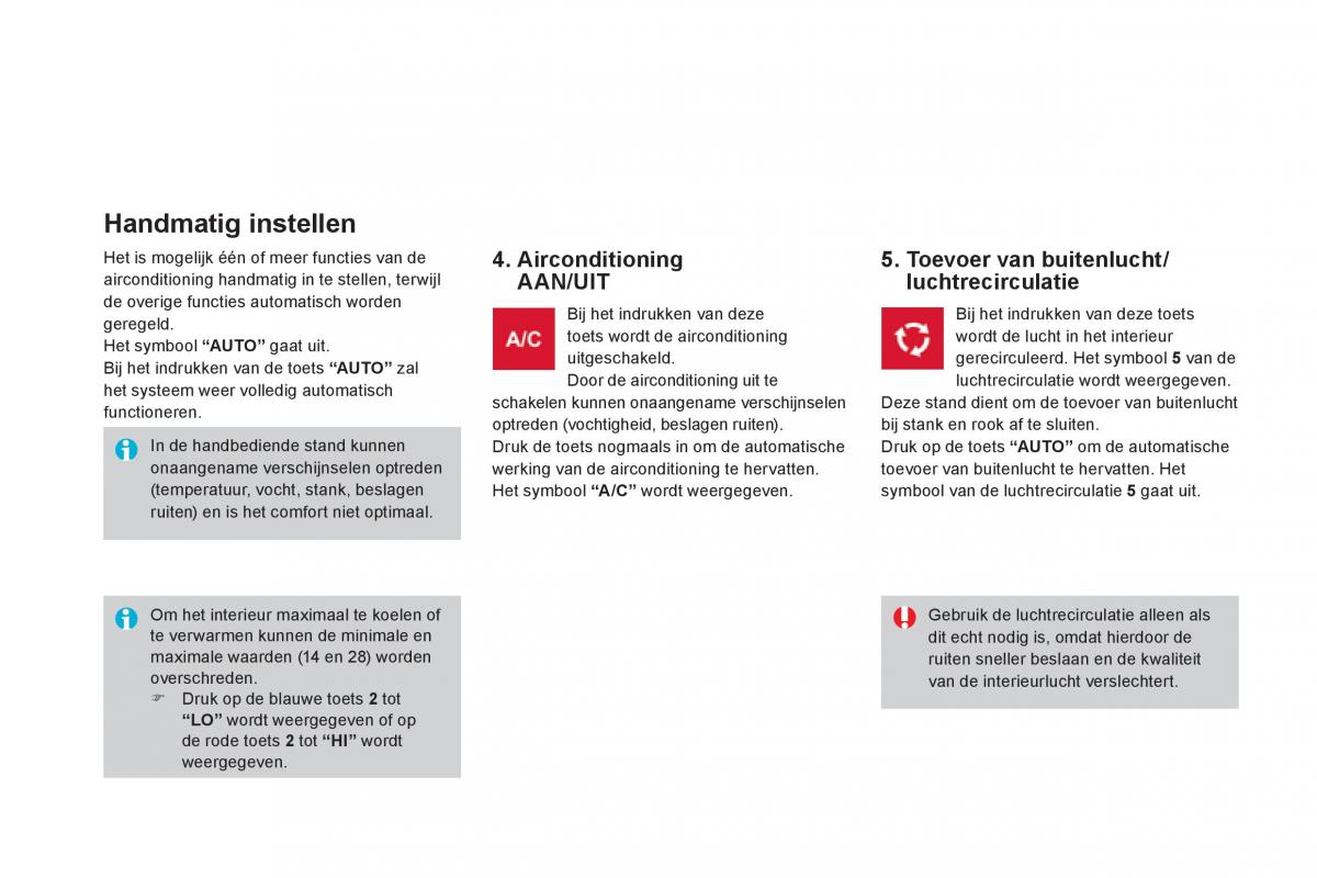 Citroen DS3 owners manual handleiding / page 74