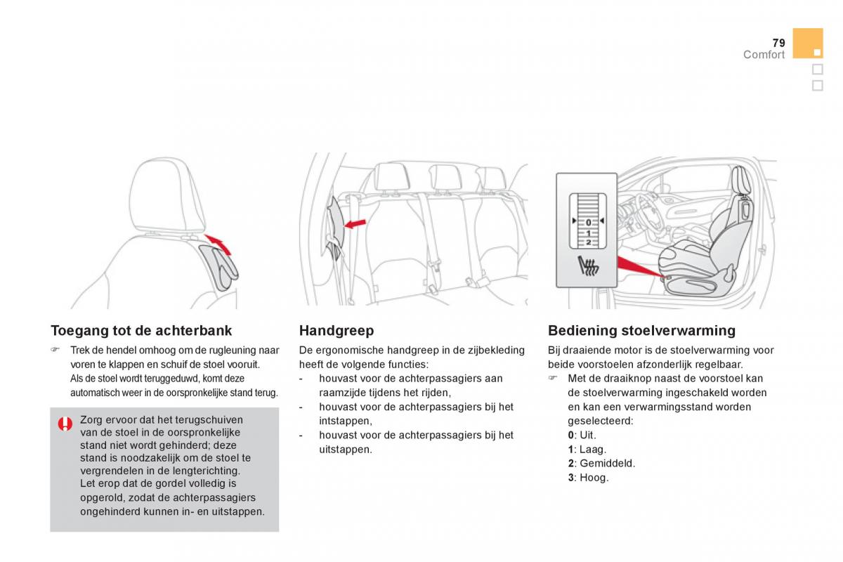 Citroen DS3 owners manual handleiding / page 81