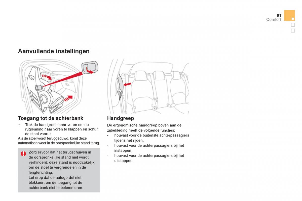 Citroen DS3 owners manual handleiding / page 83