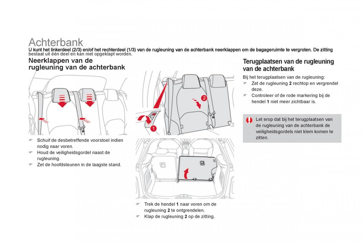 Citroen DS3 owners manual handleiding / page 84