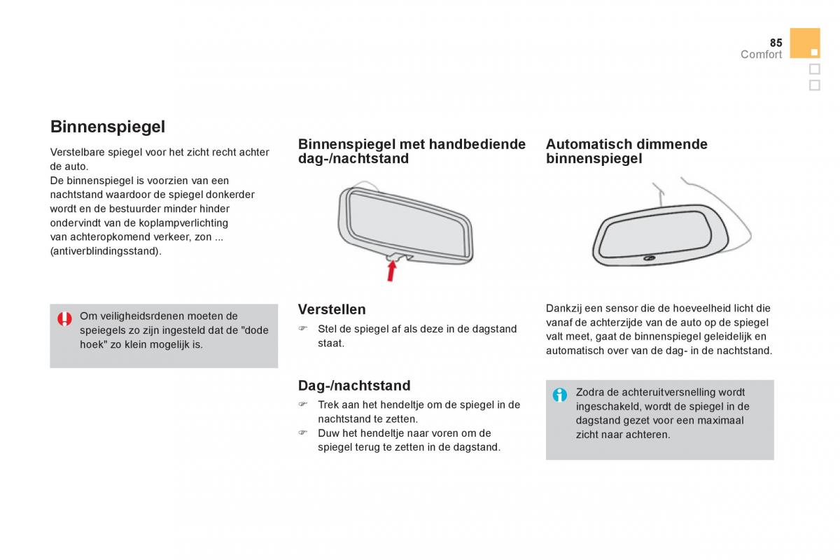 Citroen DS3 owners manual handleiding / page 87