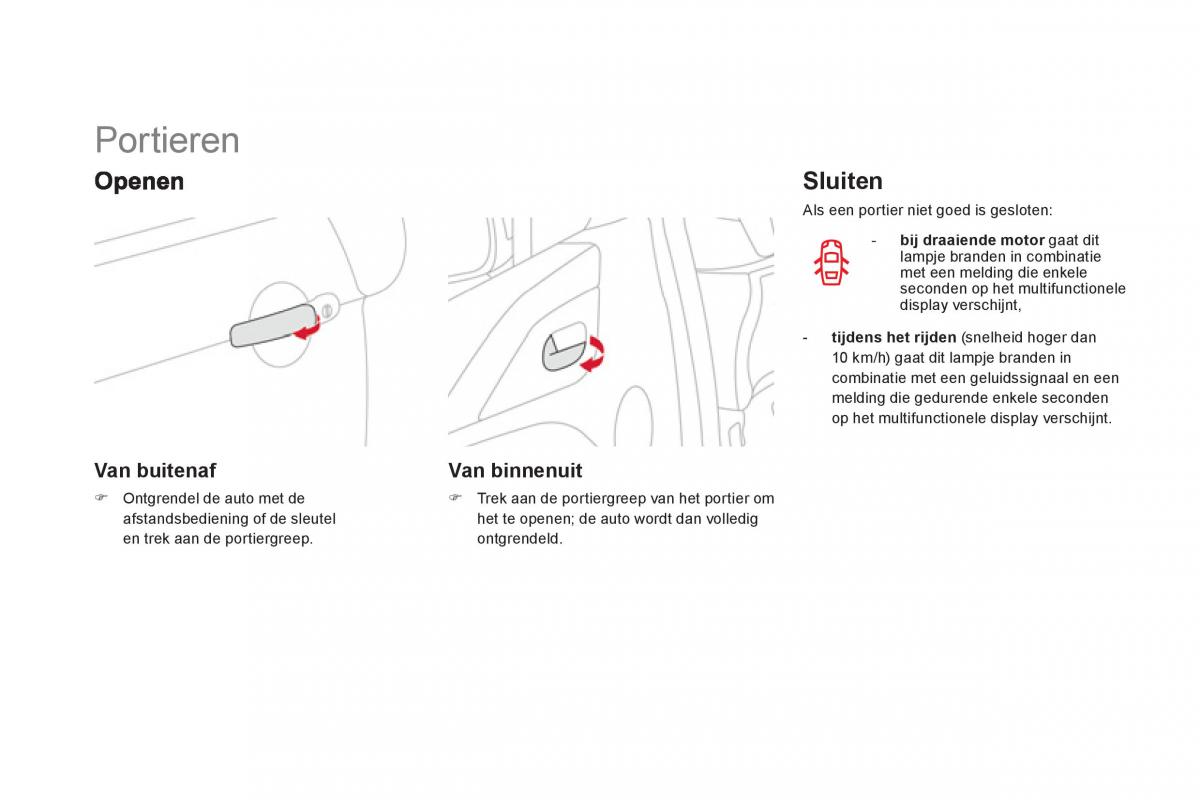 Citroen DS3 owners manual handleiding / page 98