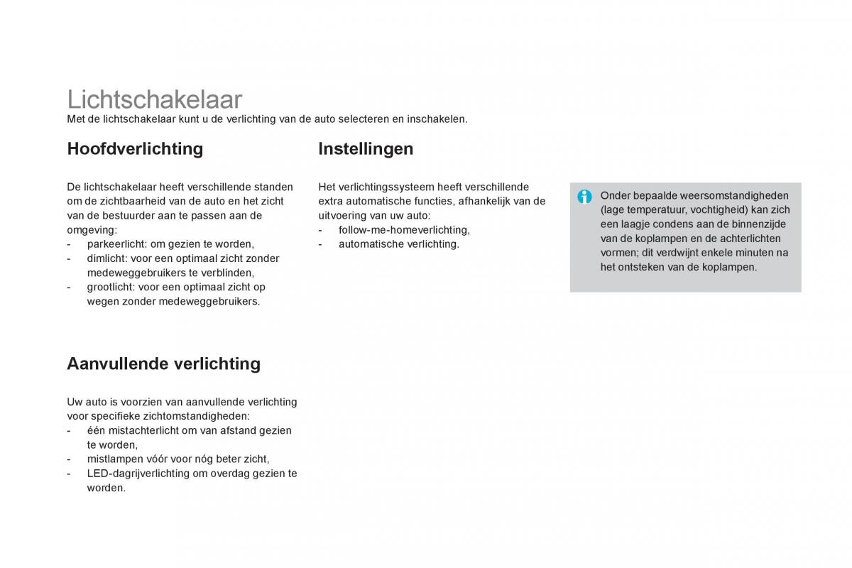 Citroen DS3 owners manual handleiding / page 108