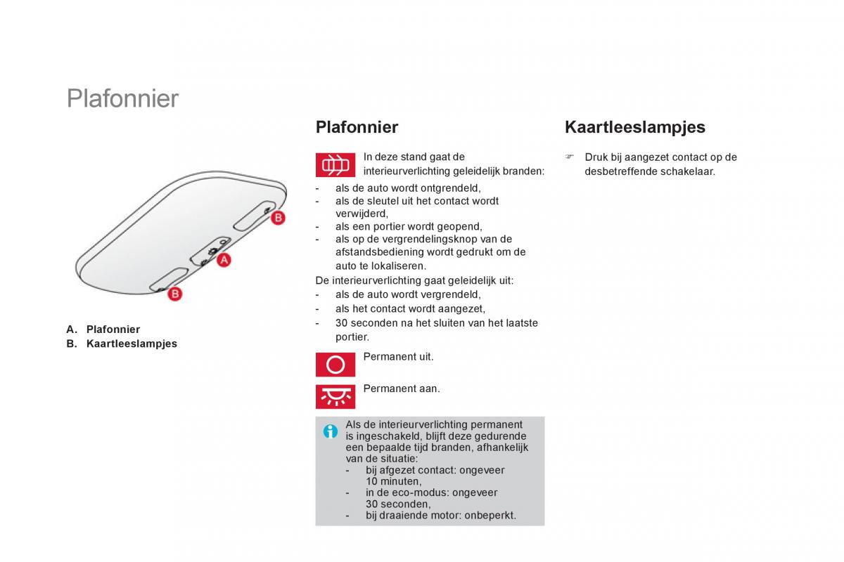 Citroen DS3 owners manual handleiding / page 118