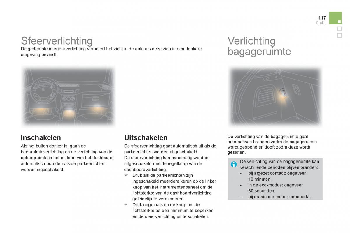 Citroen DS3 owners manual handleiding / page 119