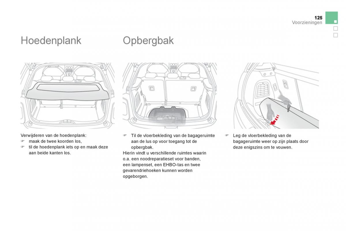 Citroen DS3 owners manual handleiding / page 127