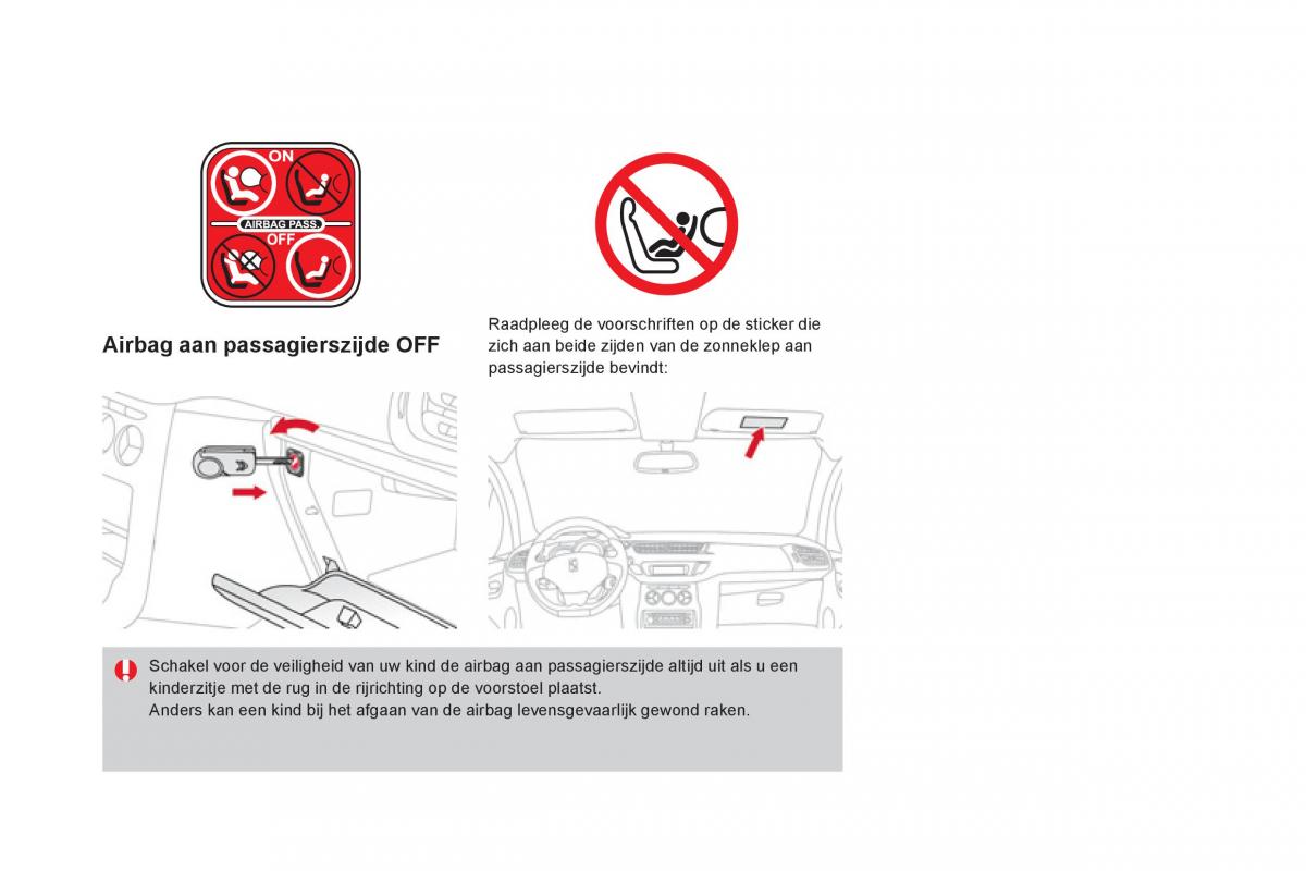 Citroen DS3 owners manual handleiding / page 132