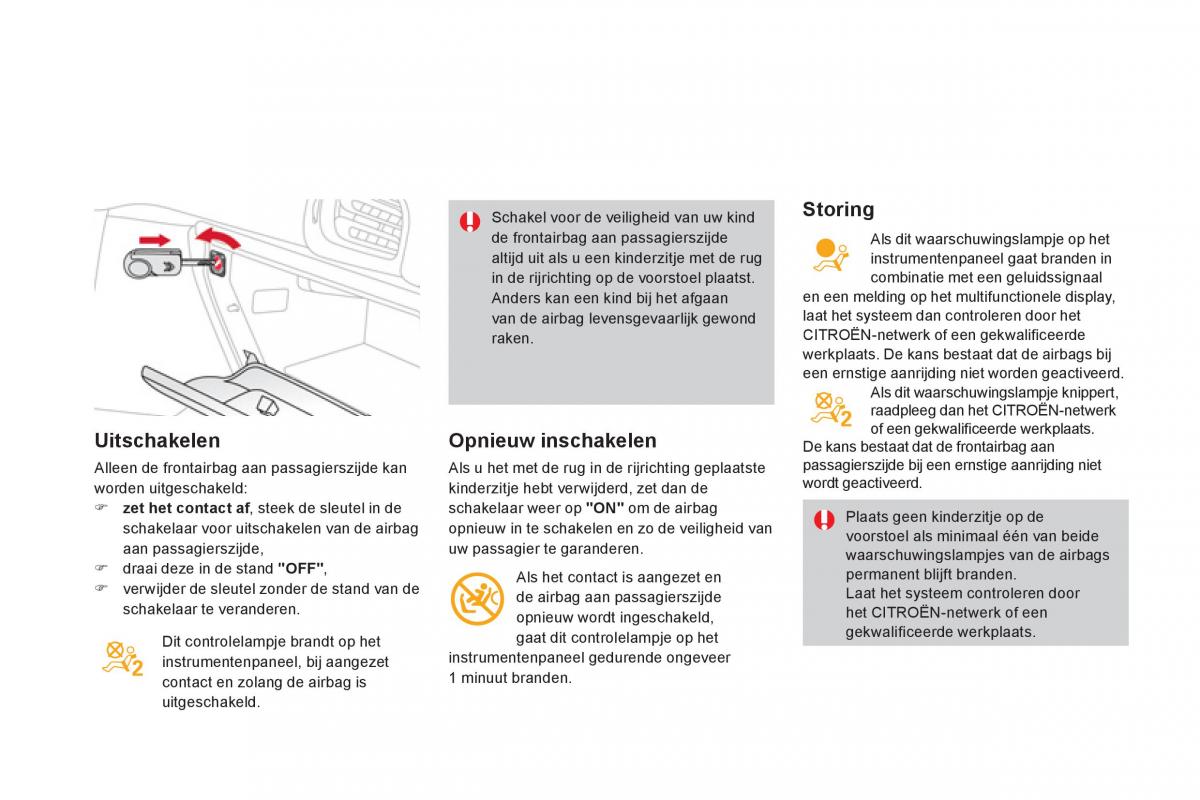 Citroen DS3 owners manual handleiding / page 152