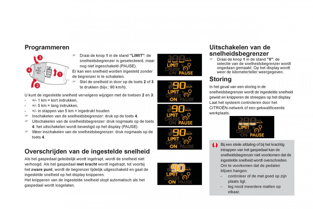 Citroen DS3 owners manual handleiding / page 172