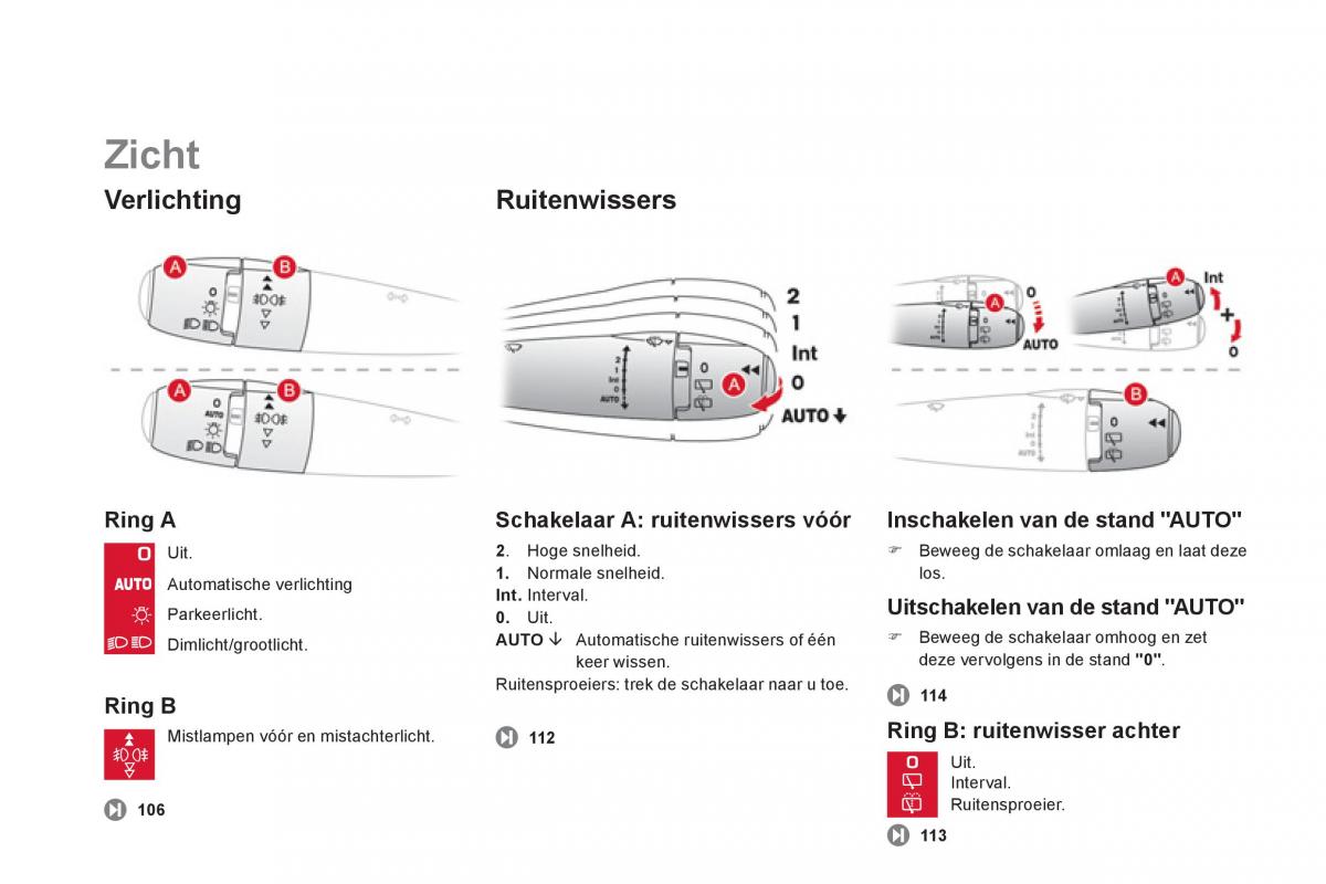 Citroen DS3 owners manual handleiding / page 18