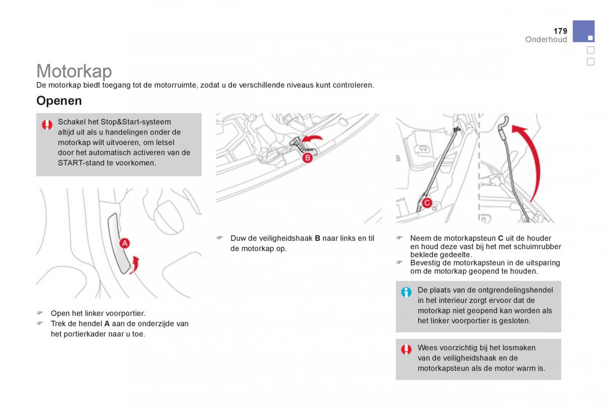 Citroen DS3 owners manual handleiding / page 181