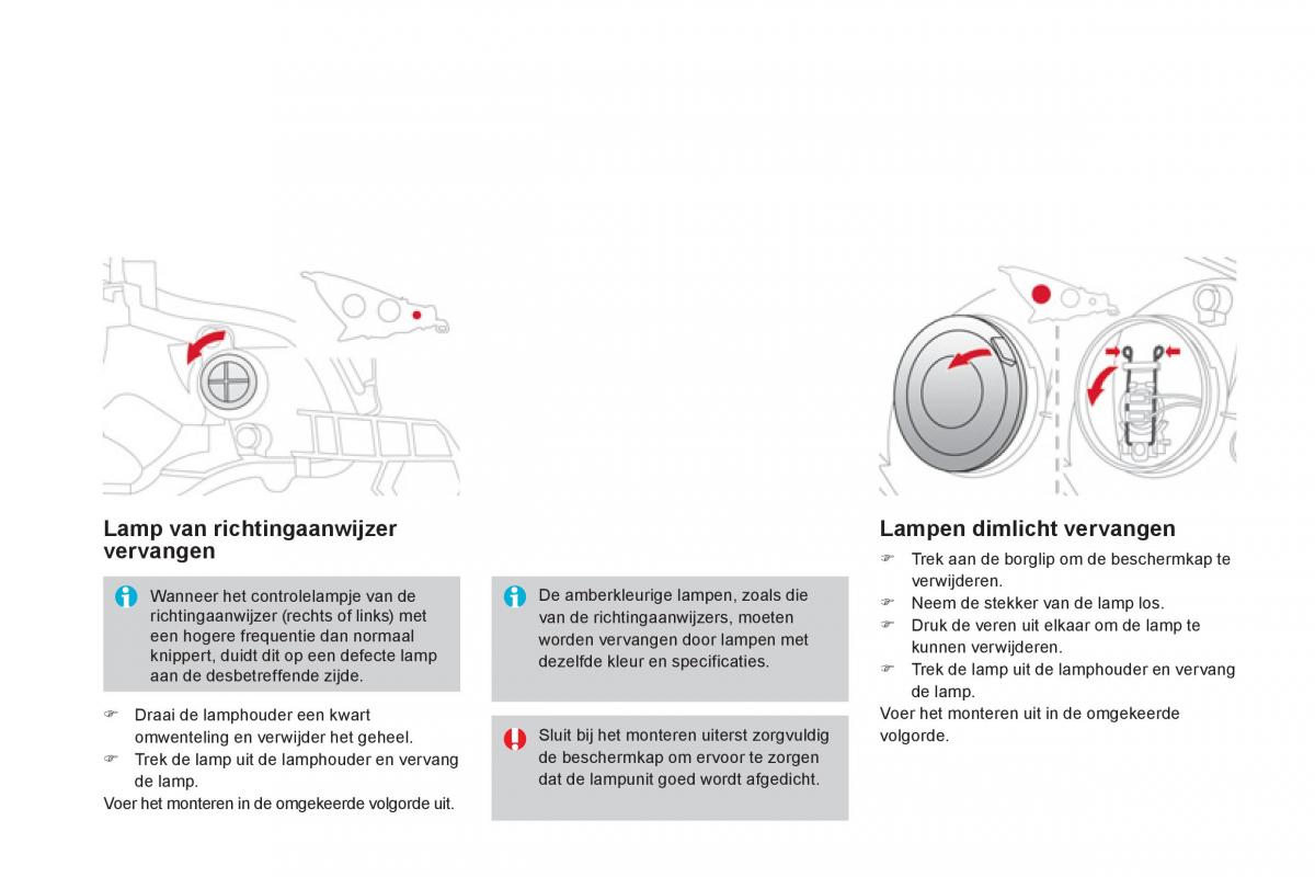 Citroen DS3 owners manual handleiding / page 206