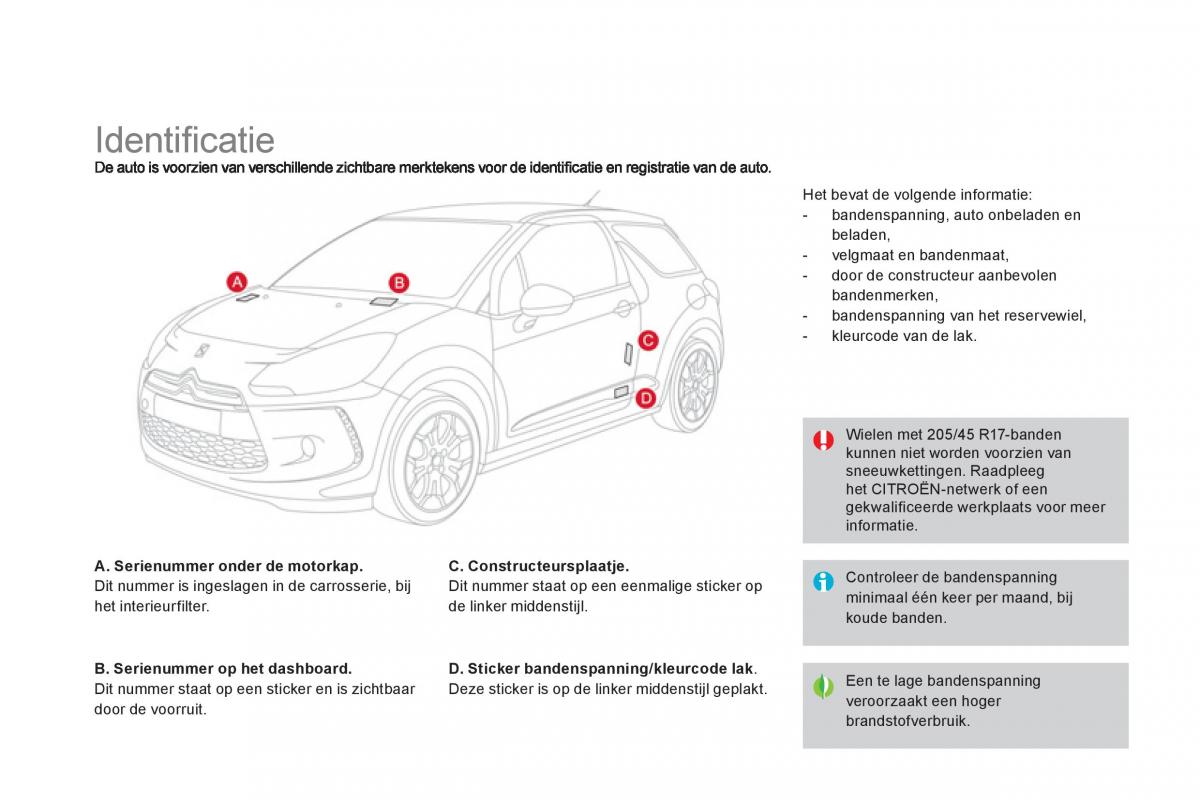 Citroen DS3 owners manual handleiding / page 242