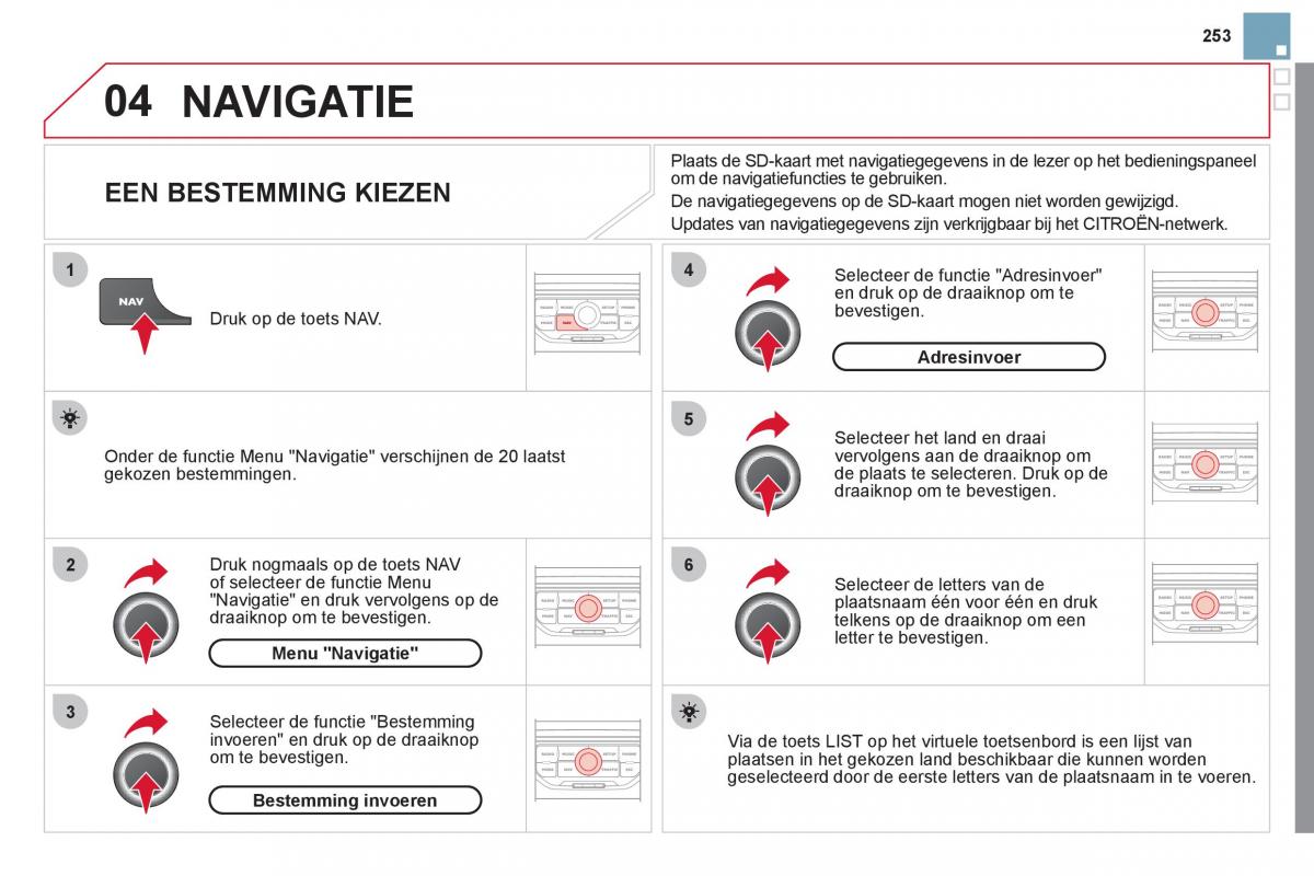 Citroen DS3 owners manual handleiding / page 255