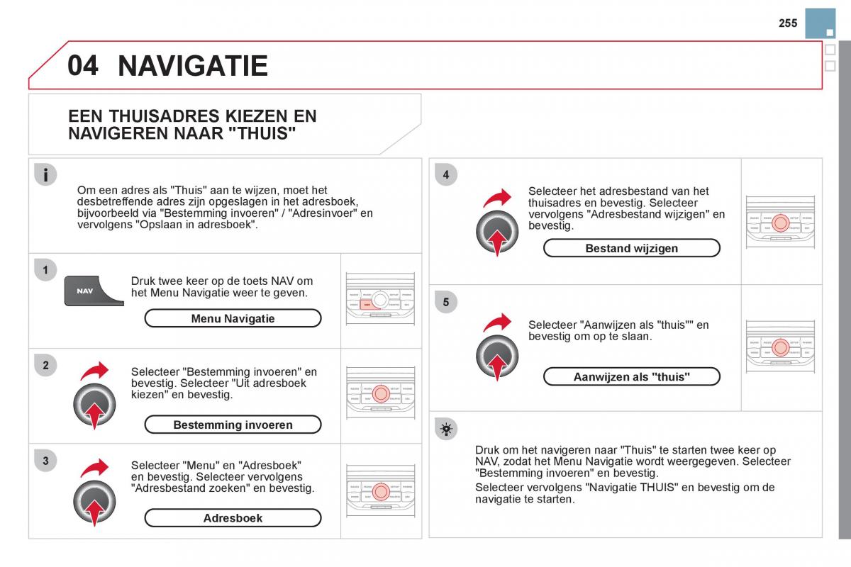 Citroen DS3 owners manual handleiding / page 257