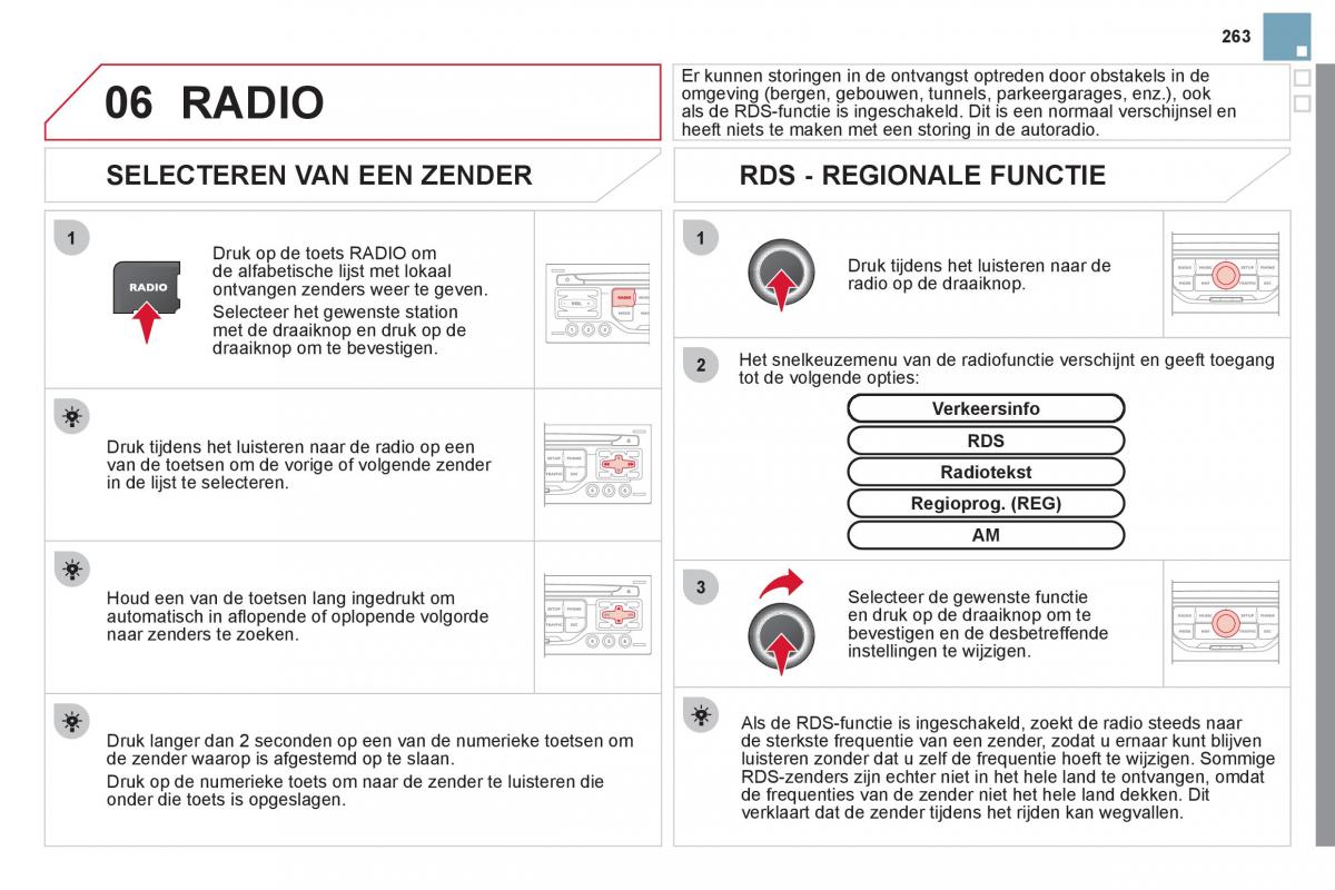 Citroen DS3 owners manual handleiding / page 265