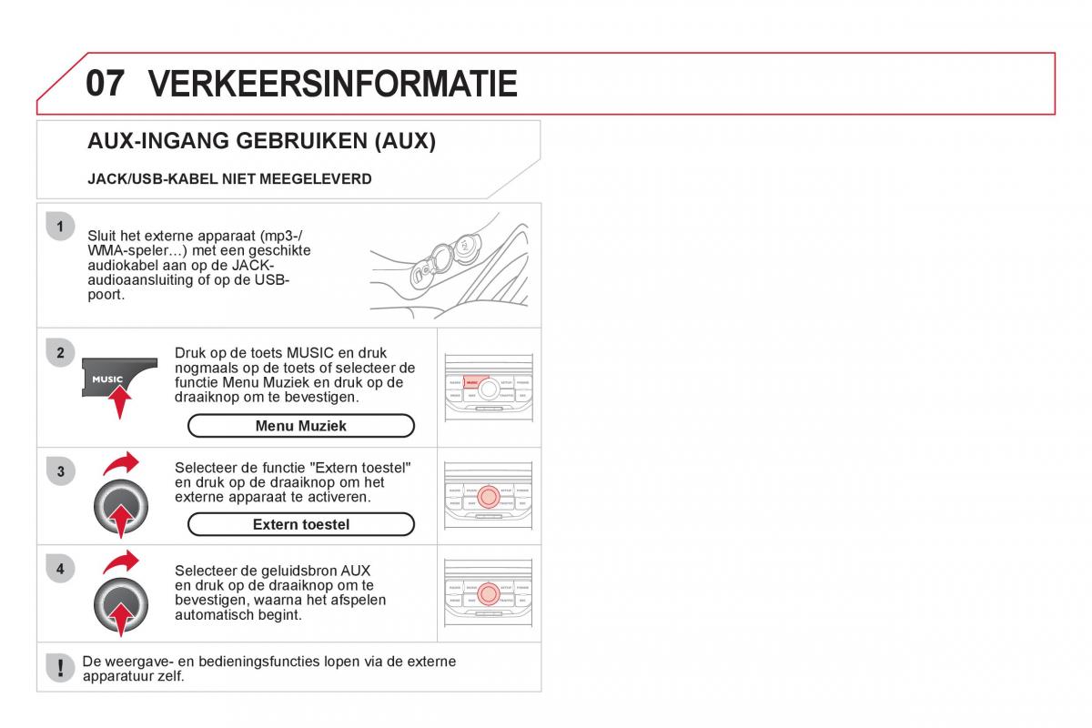 Citroen DS3 owners manual handleiding / page 268