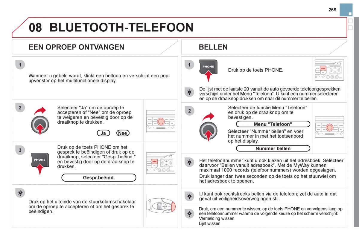 Citroen DS3 owners manual handleiding / page 271