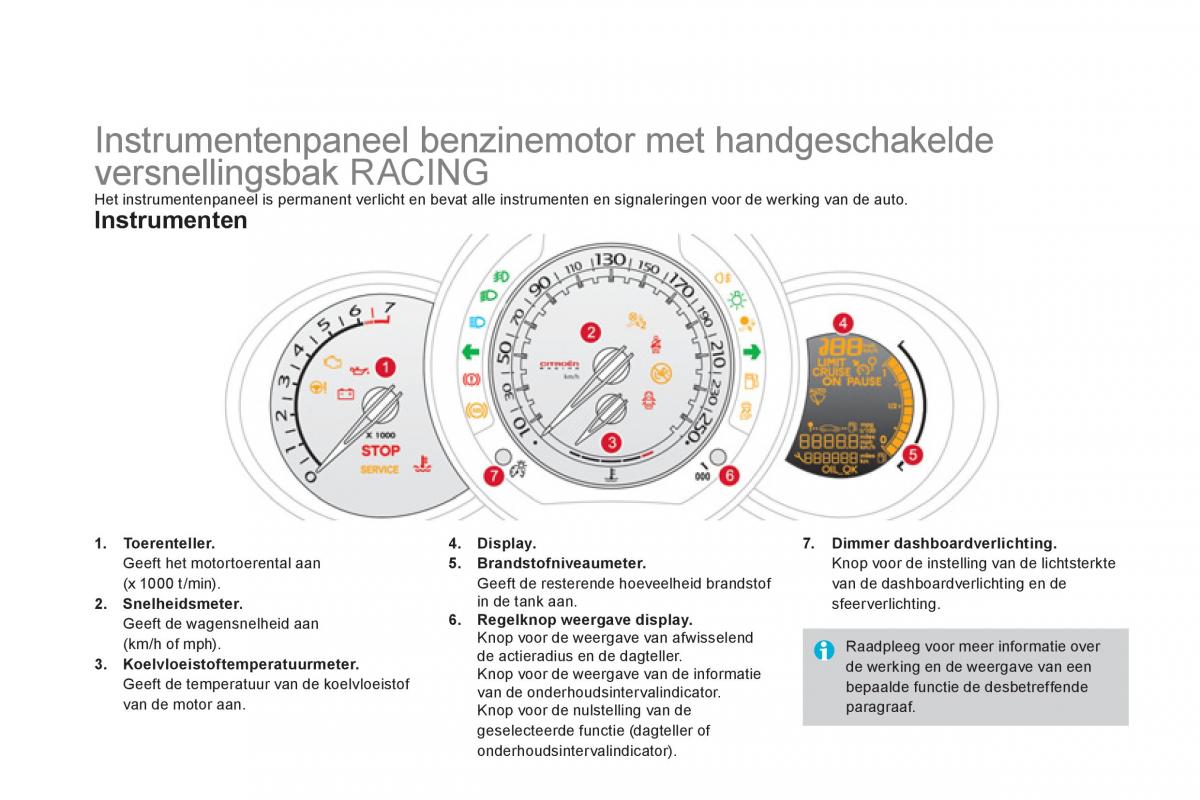 Citroen DS3 owners manual handleiding / page 30