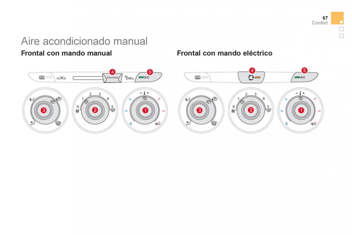 Citroen DS3 owners manual manual del propietario / page 69