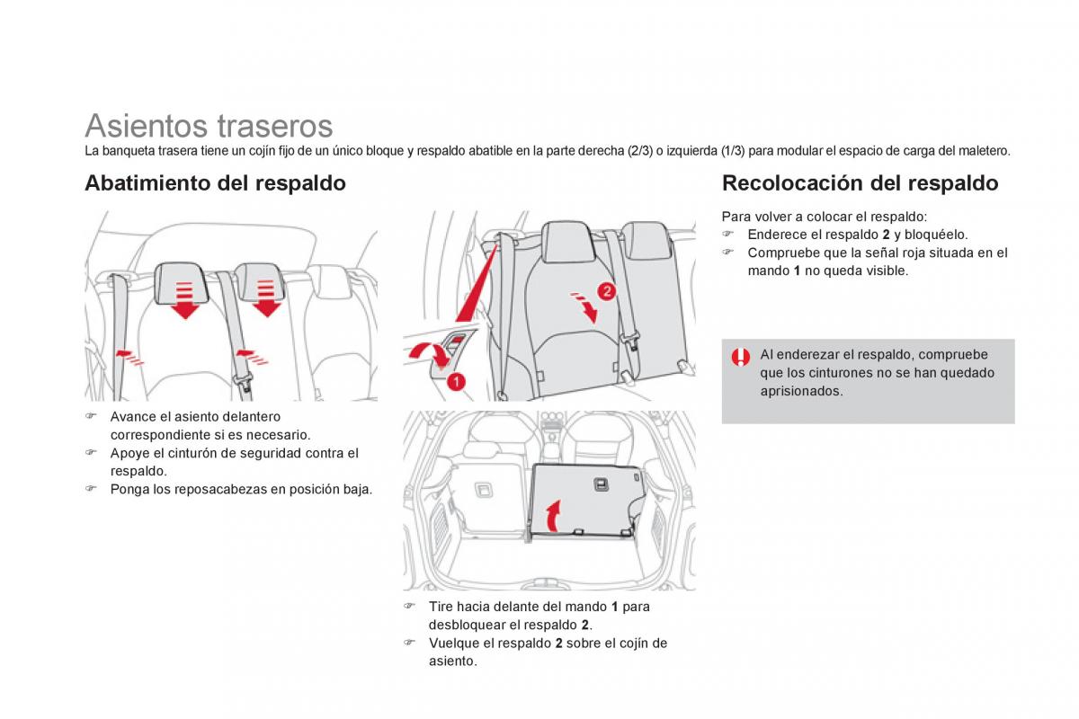 Citroen DS3 owners manual manual del propietario / page 84