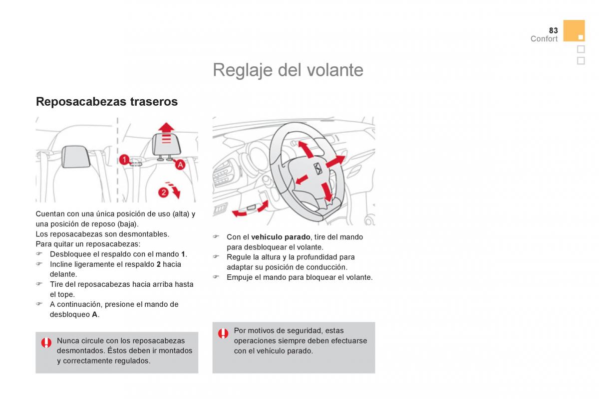 Citroen DS3 owners manual manual del propietario / page 85