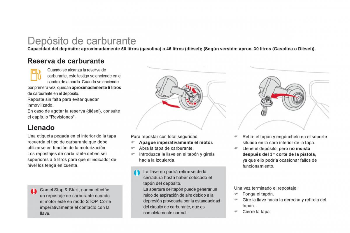 Citroen DS3 owners manual manual del propietario / page 102