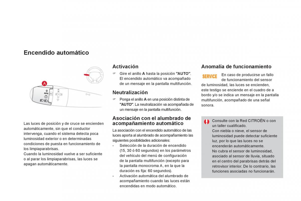 Citroen DS3 owners manual manual del propietario / page 112