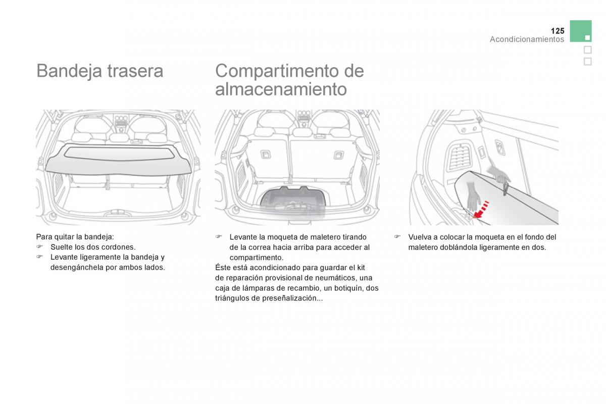 Citroen DS3 owners manual manual del propietario / page 127