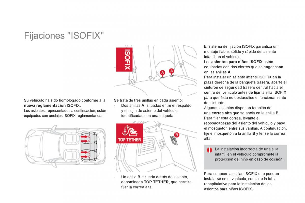 Citroen DS3 owners manual manual del propietario / page 136