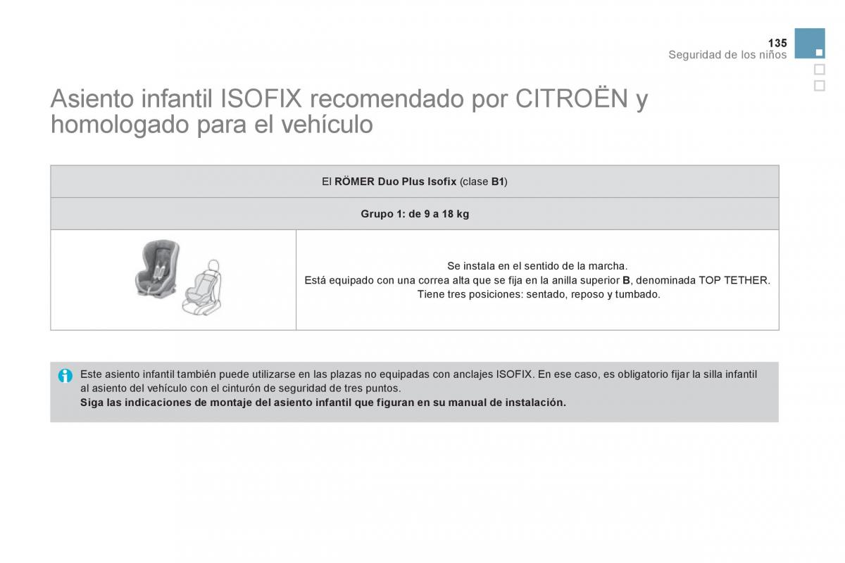 Citroen DS3 owners manual manual del propietario / page 137