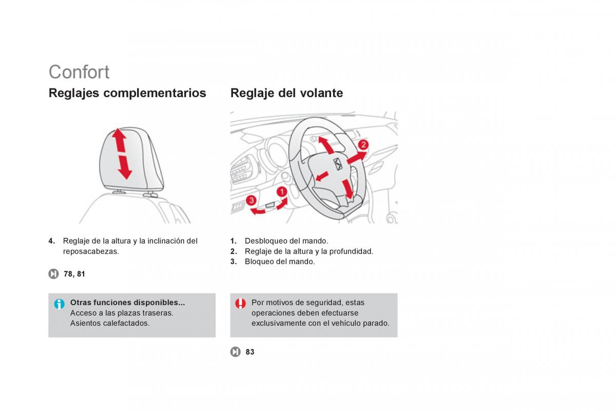 Citroen DS3 owners manual manual del propietario / page 16